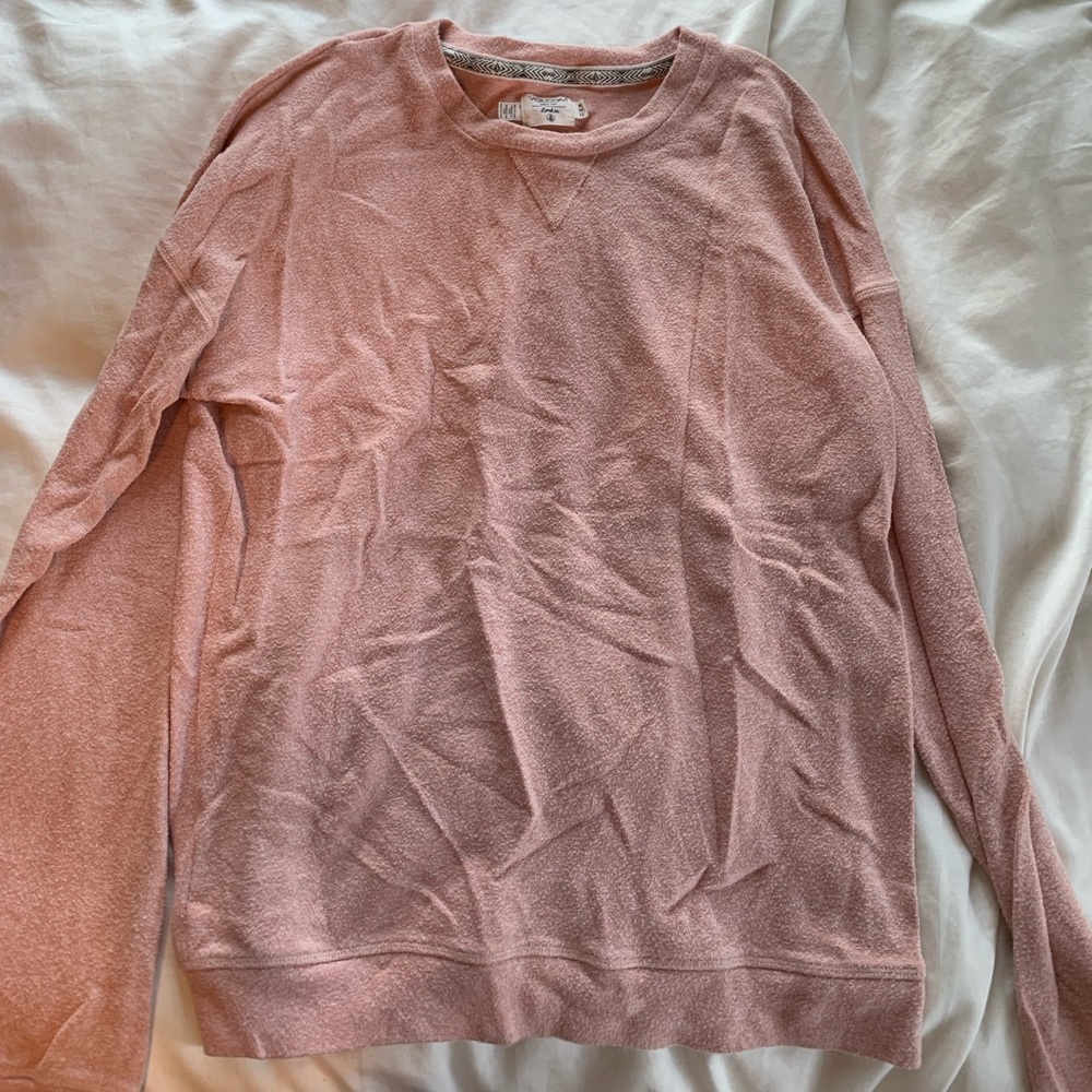 Pink volcom pullover